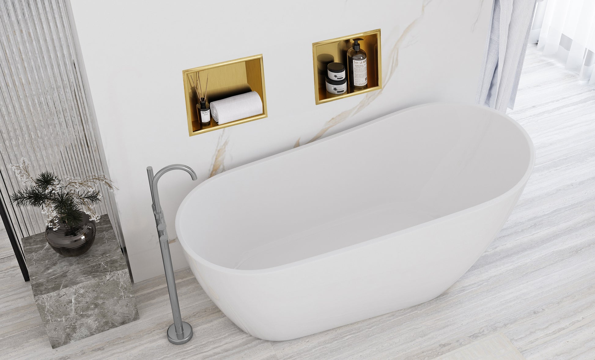 RAFT BAIE INCASTRAT PERETE 30x30 gold brush  7