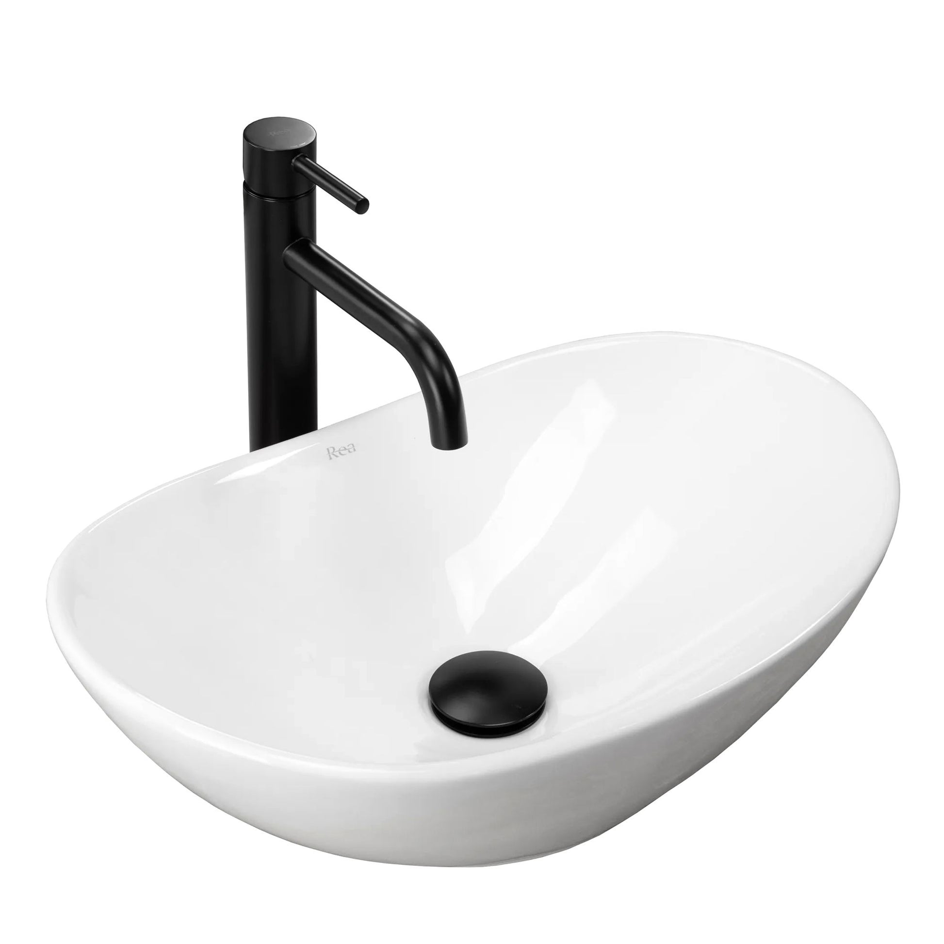 Lavoar pentru blat REA Royal Mini White 1