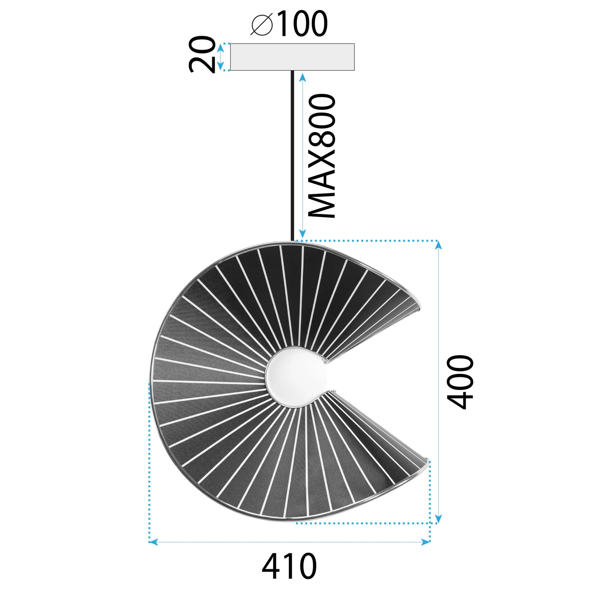 Lampă Suspendată APP1500-1CP  7