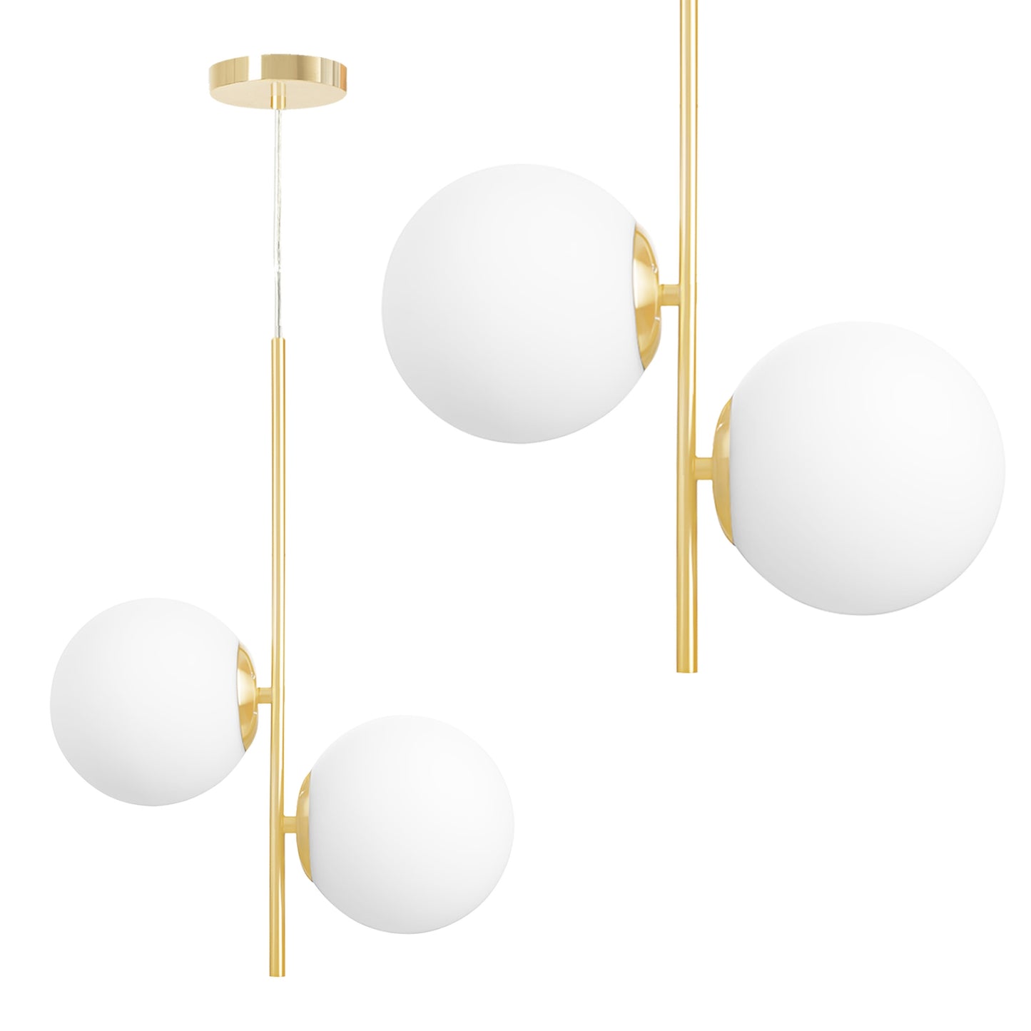 Lampă Suspendată G118-2cp Gold  1