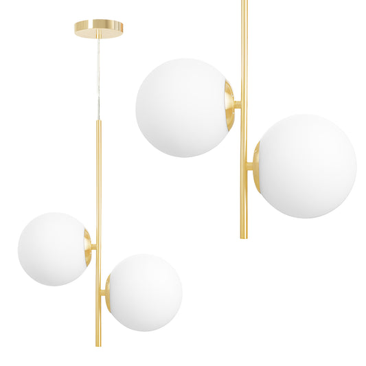 Lampă Suspendată G118-2cp Gold  1