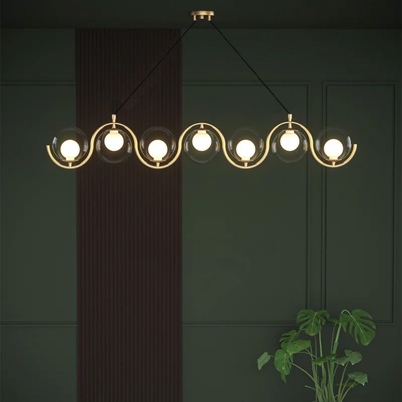 Lampă de tavan APP1441-7CP GOLD  2
