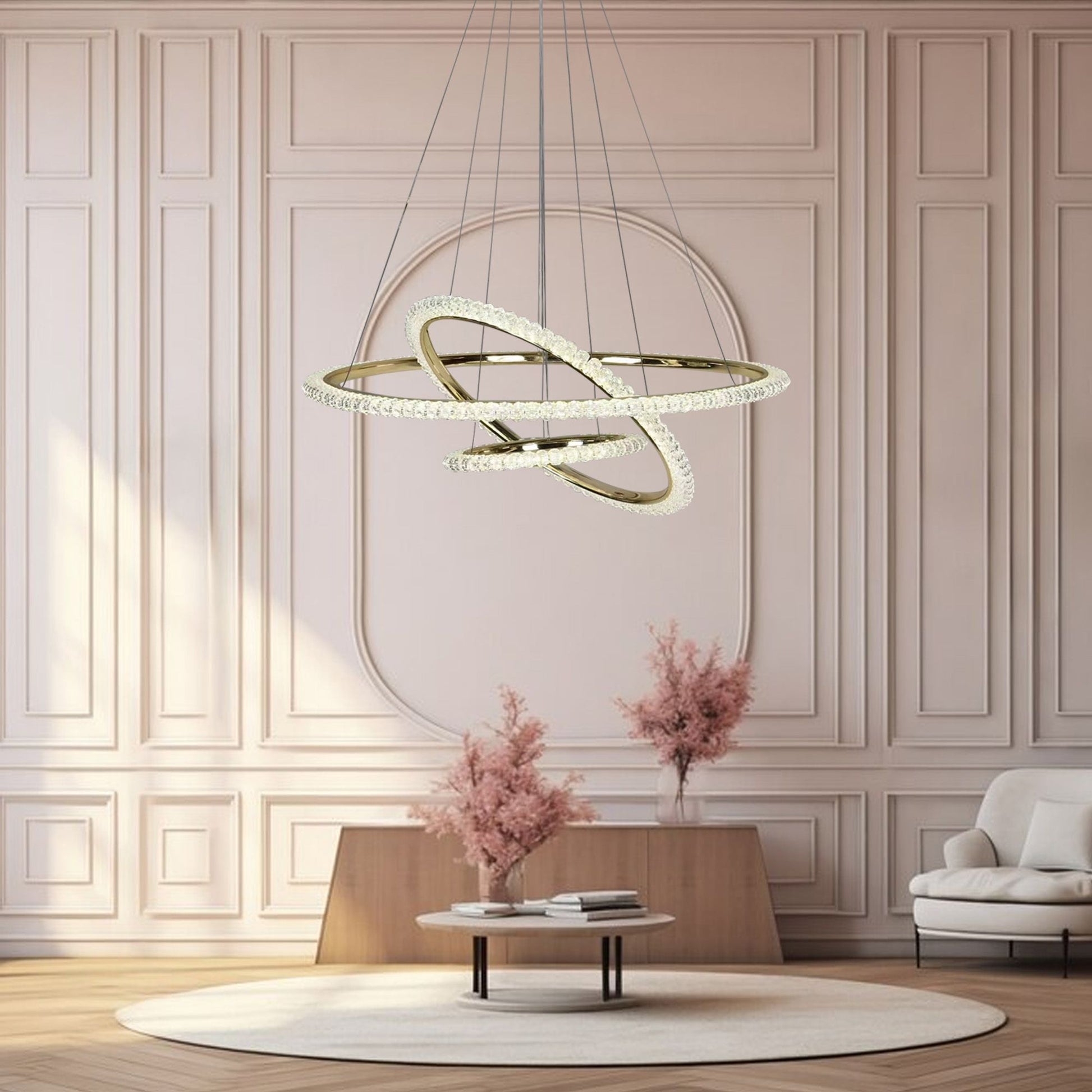 Lampa Led G036-cp Gold  6