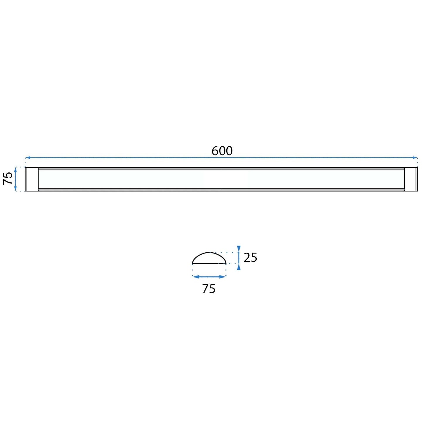 Pamou LED 60cm 18W 15
