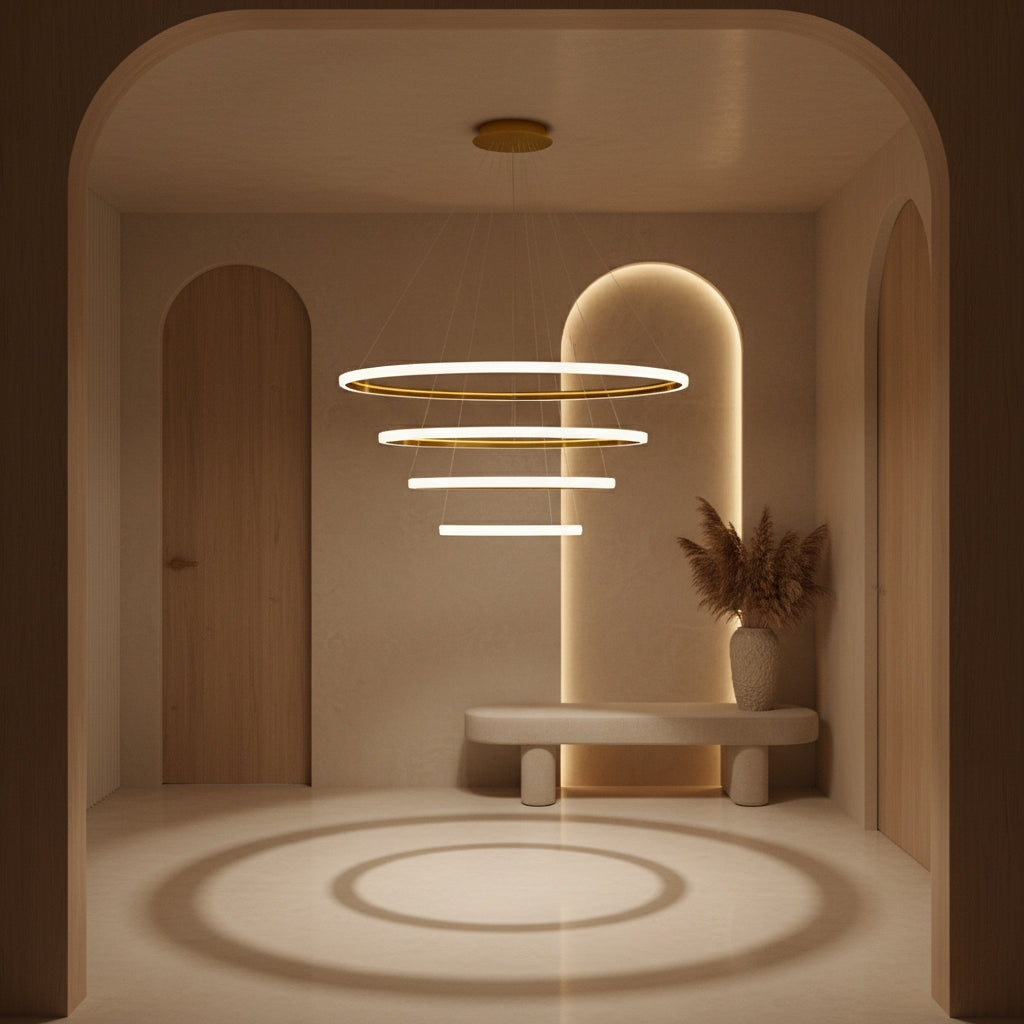 Lampă Suspendată Lhj009-cp4 Gold  3