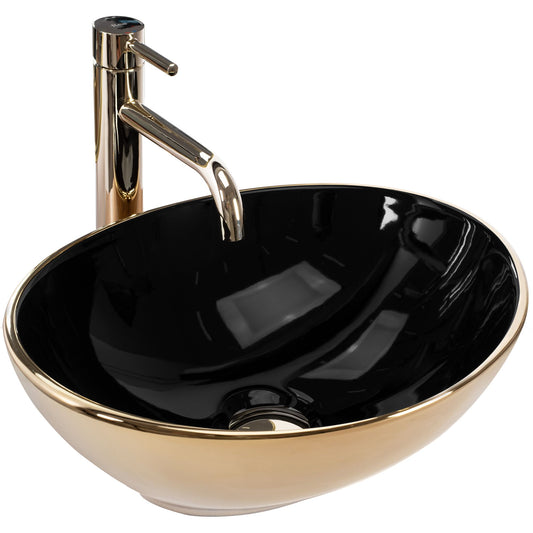 Lavoar pe blat Rea Sofia in Black Gold 1