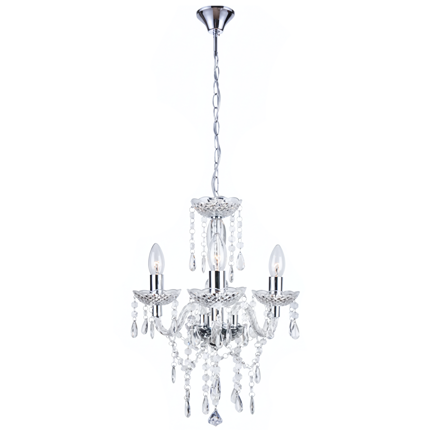 Lampă Suspendată Ebt006-3cp Transparent  1