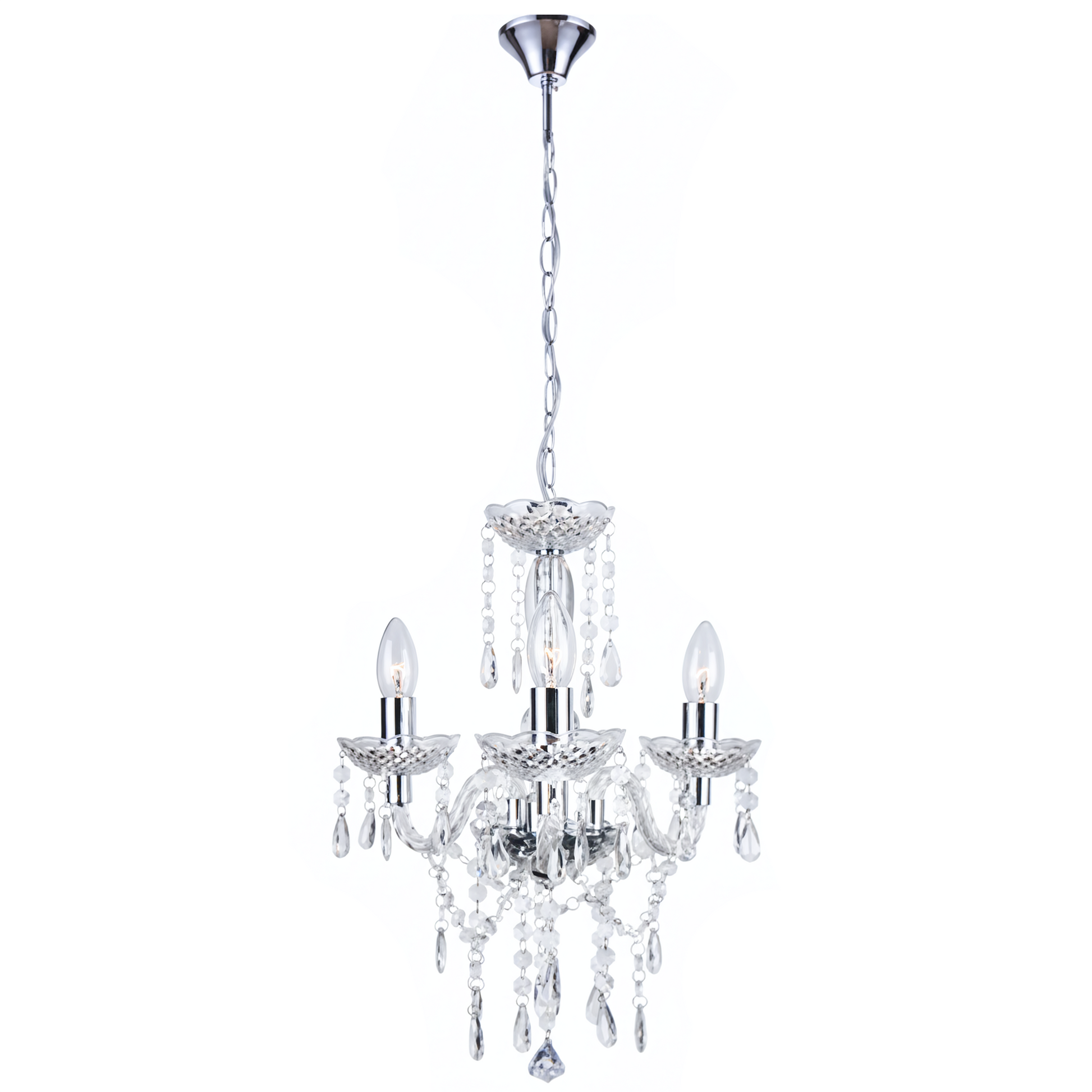 Lampă Suspendată Ebt006-3cp Transparent  1