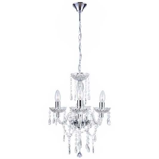 Lampă Suspendată Ebt006-3cp Transparent  1