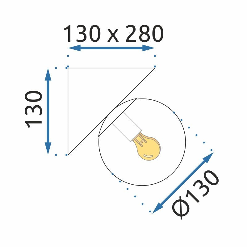 Lampa De Perete APP1230-2W Black  9