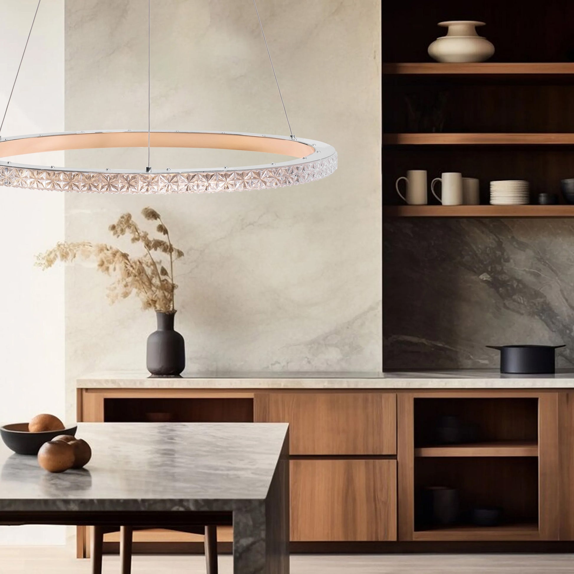 Lampa Led Ms009-cp Rose Gold 59cm  5