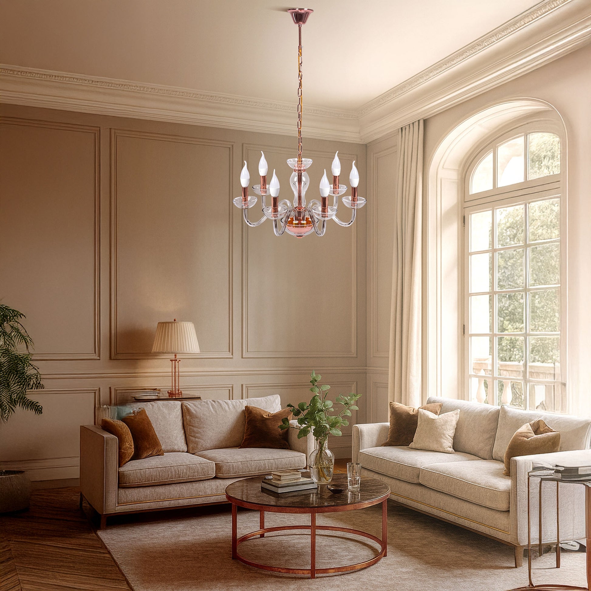 Candelabru Suspendat APP1081-6CP  2