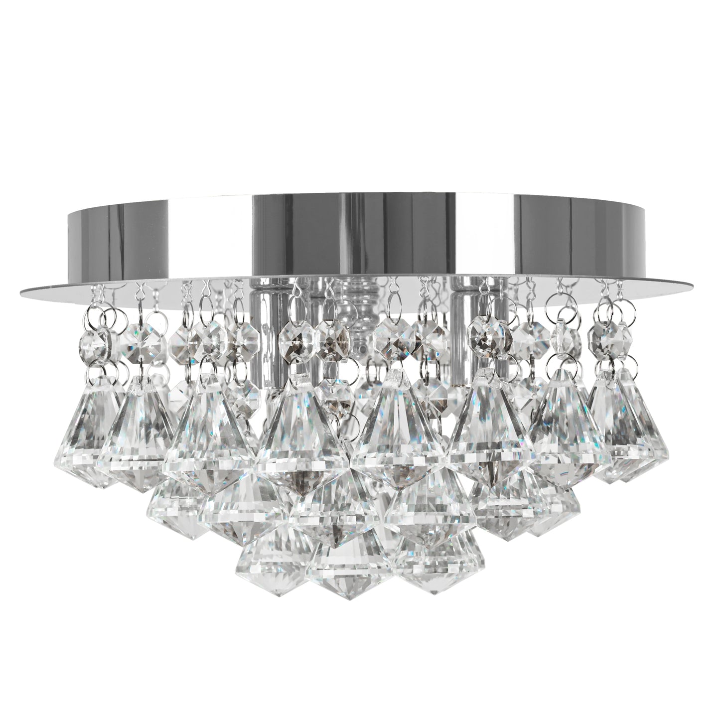Lampă De Cristal APP1039-3C Chrom  2