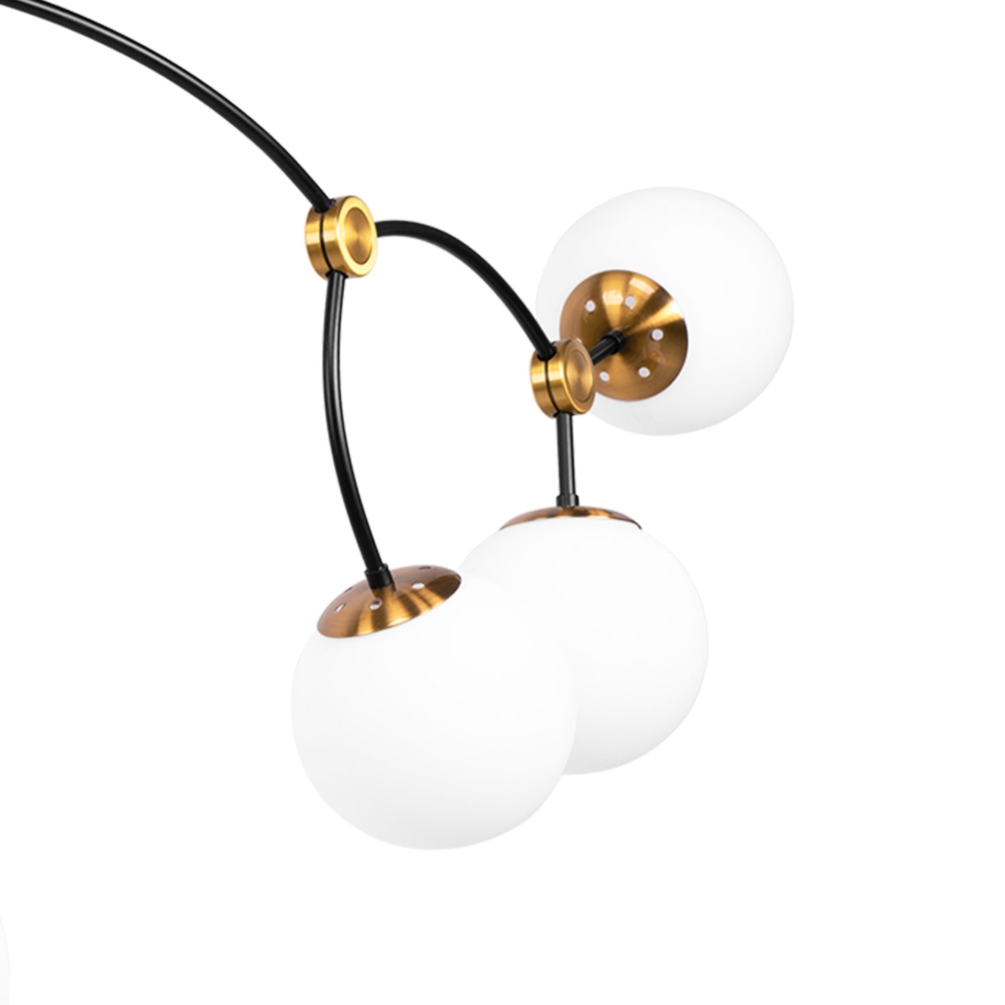 Lampă De Tavan Black Mat APP1673-8CP  4