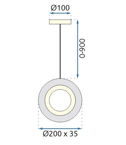 Lustră Cu Cristale Suspendată G119-1cp Gold  8
