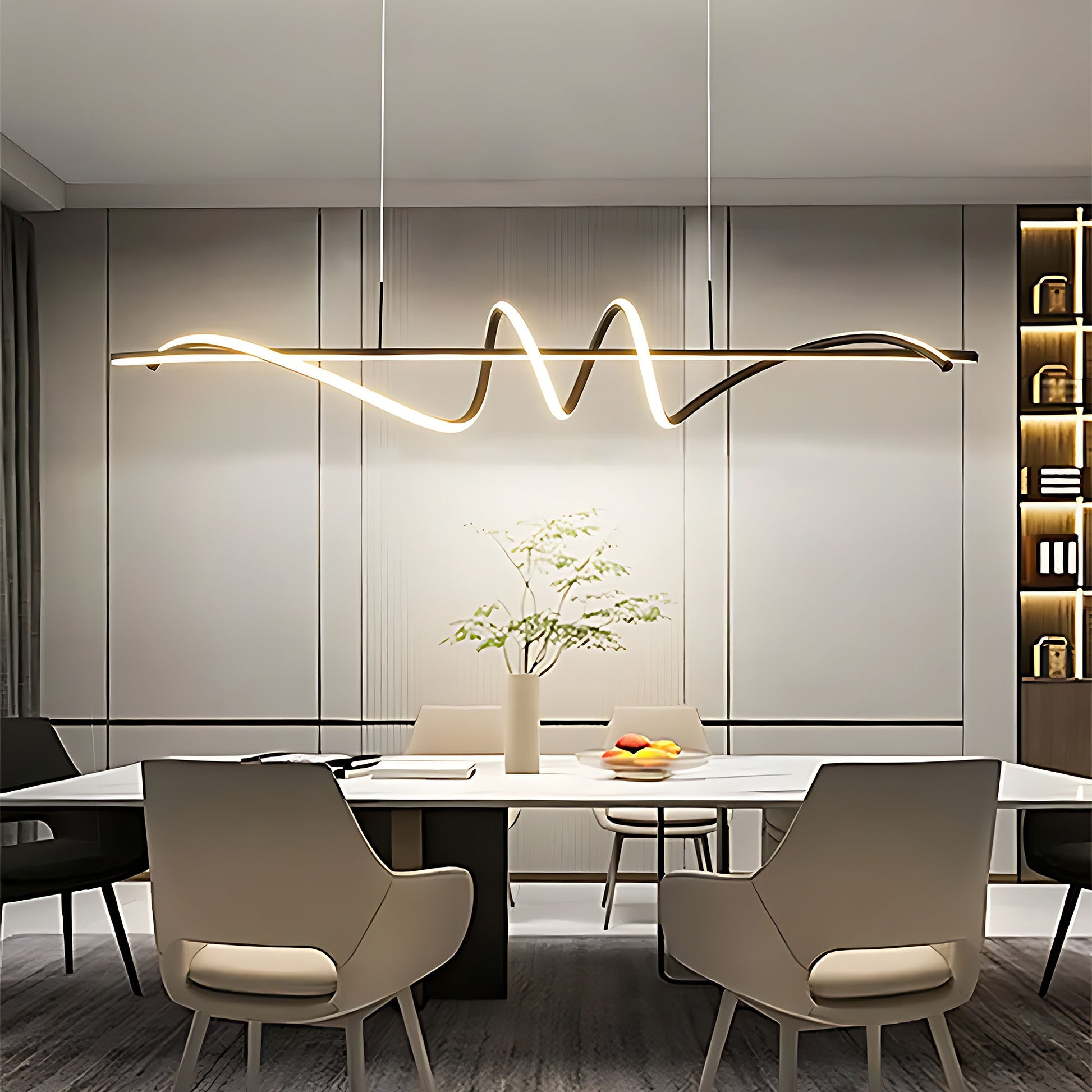 Lampa Wisząca Lhj023-cp 120 Cm Black  3