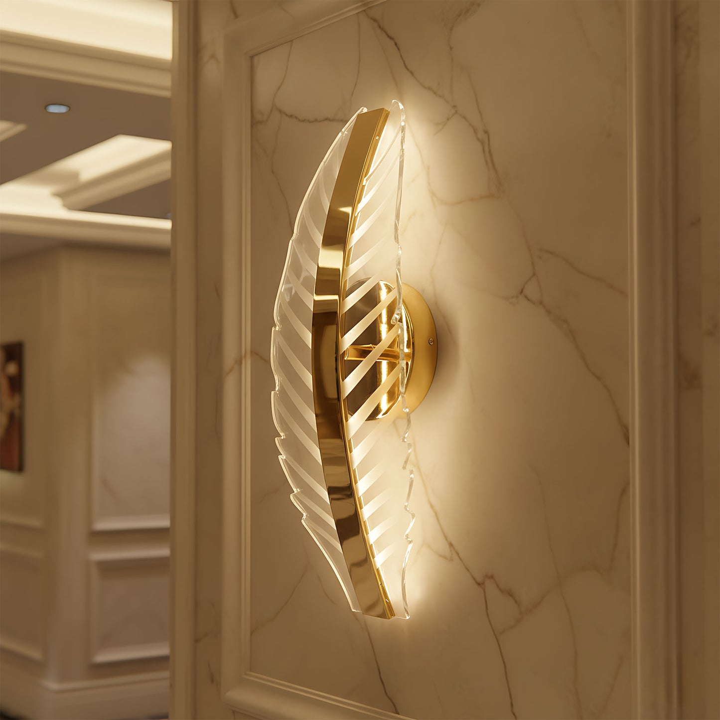 Lampa De Perete Led G140-w Gold  6