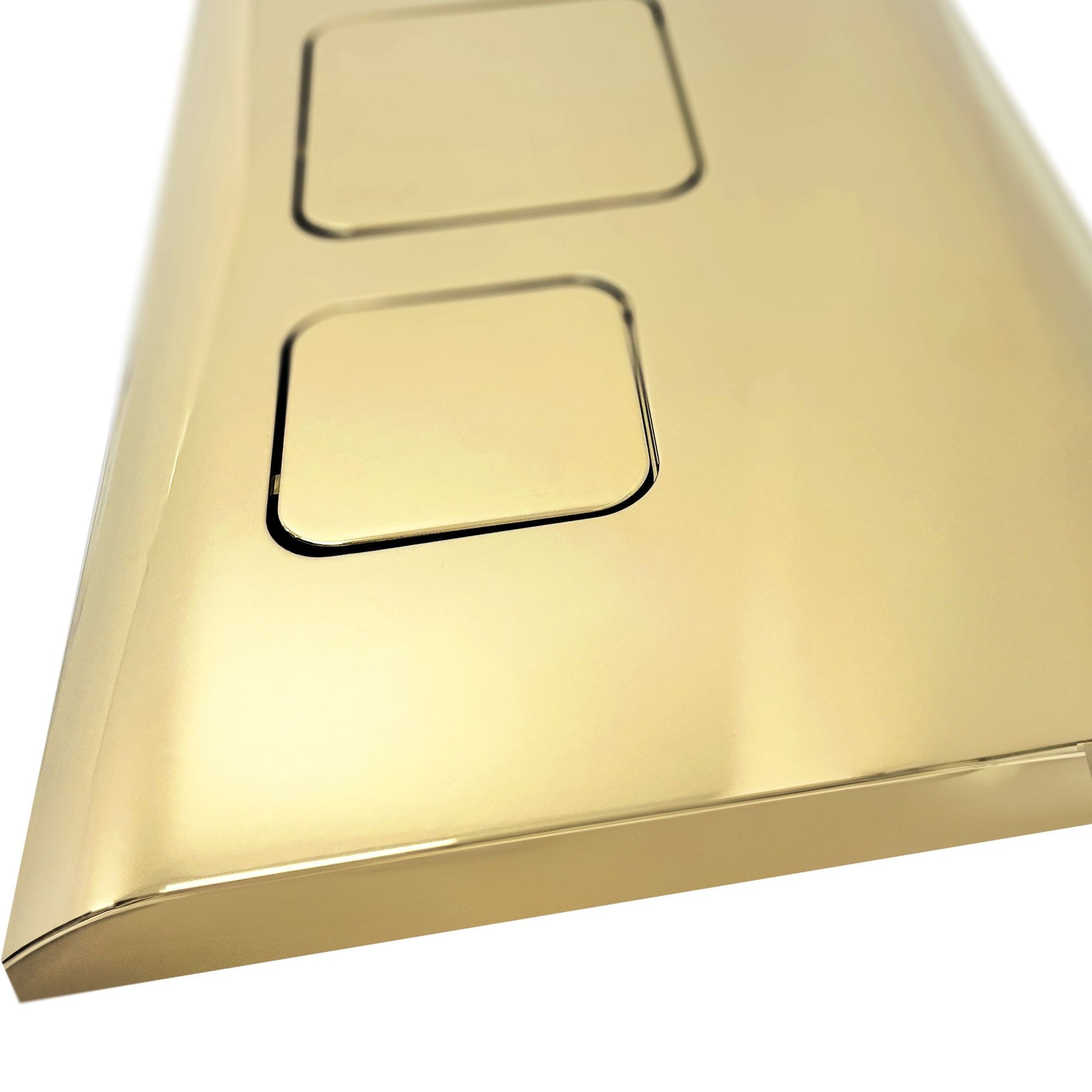 Set cadru pentru vas de toaletă cu buton F  Gold  4