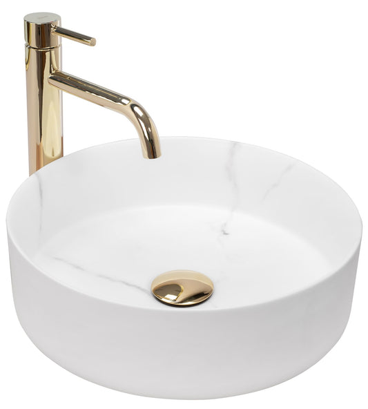 Lavoar pentru blat Rea Sami Marble Mat 1
