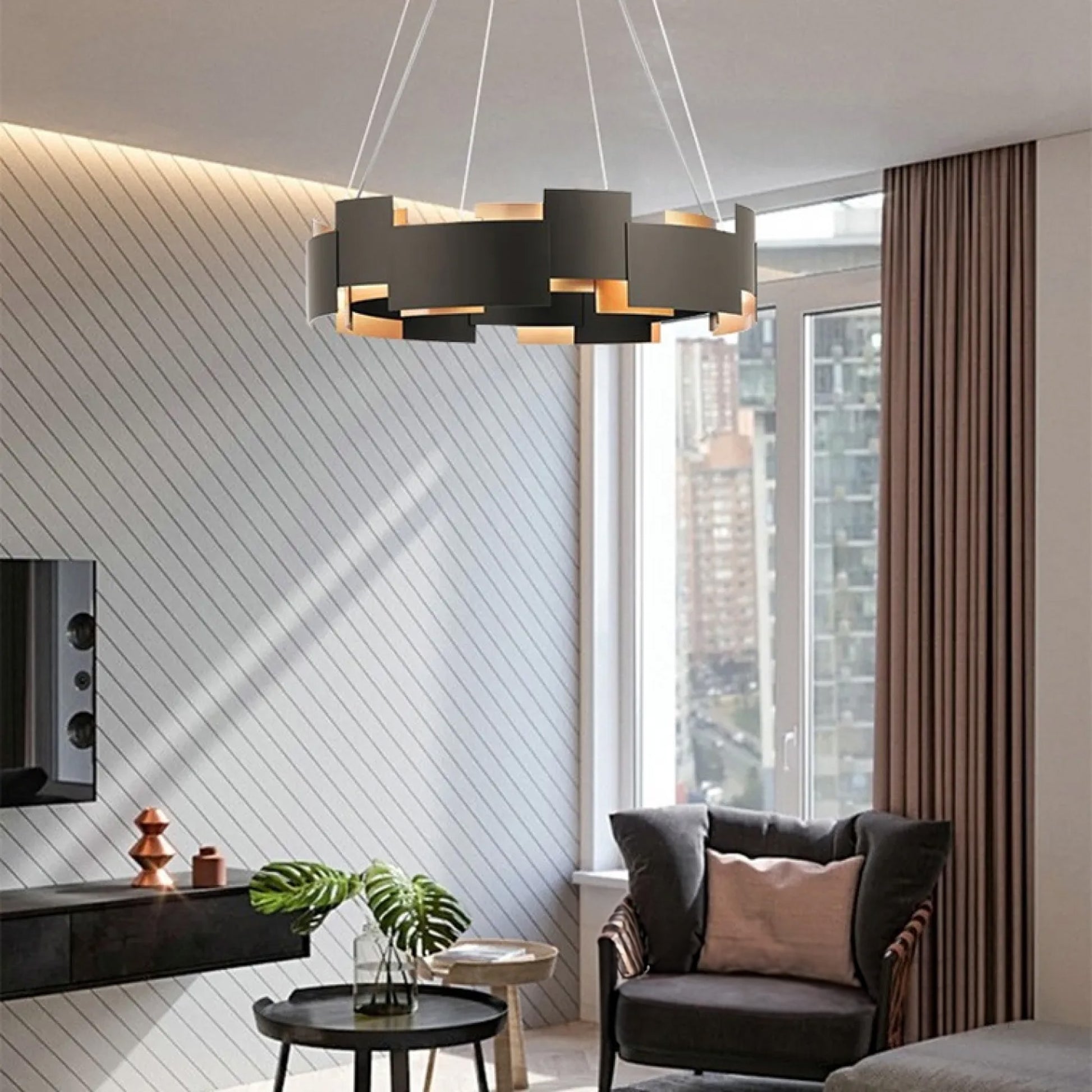 Lampă Suspendată Black APP1561-6CP  3