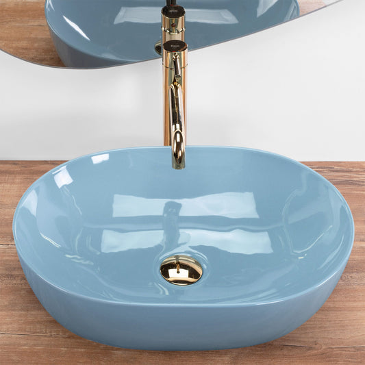 Lavoar pe blat Rea LISA L.BLUE SHINY  2