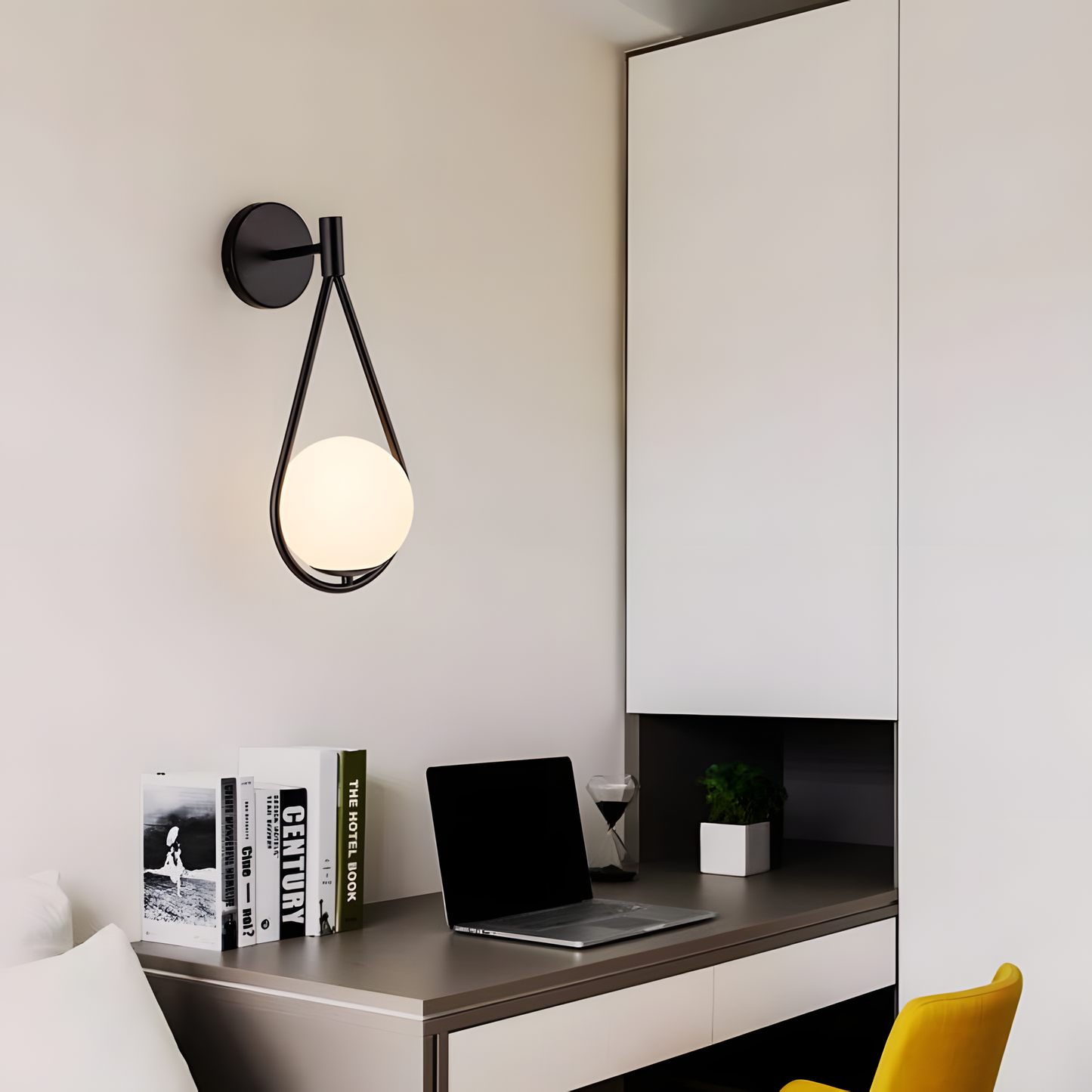 Lampa De Perete G093-1w Black White  7