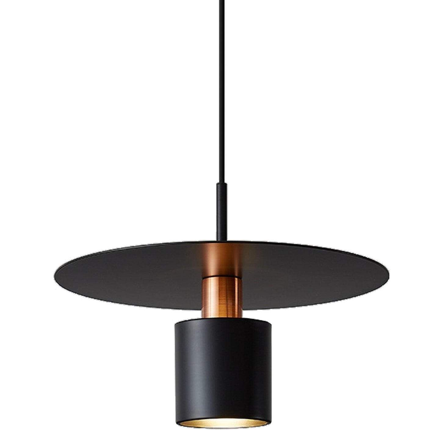 Lampă Suspendată APP1145-1CP Black Rose Gold  2