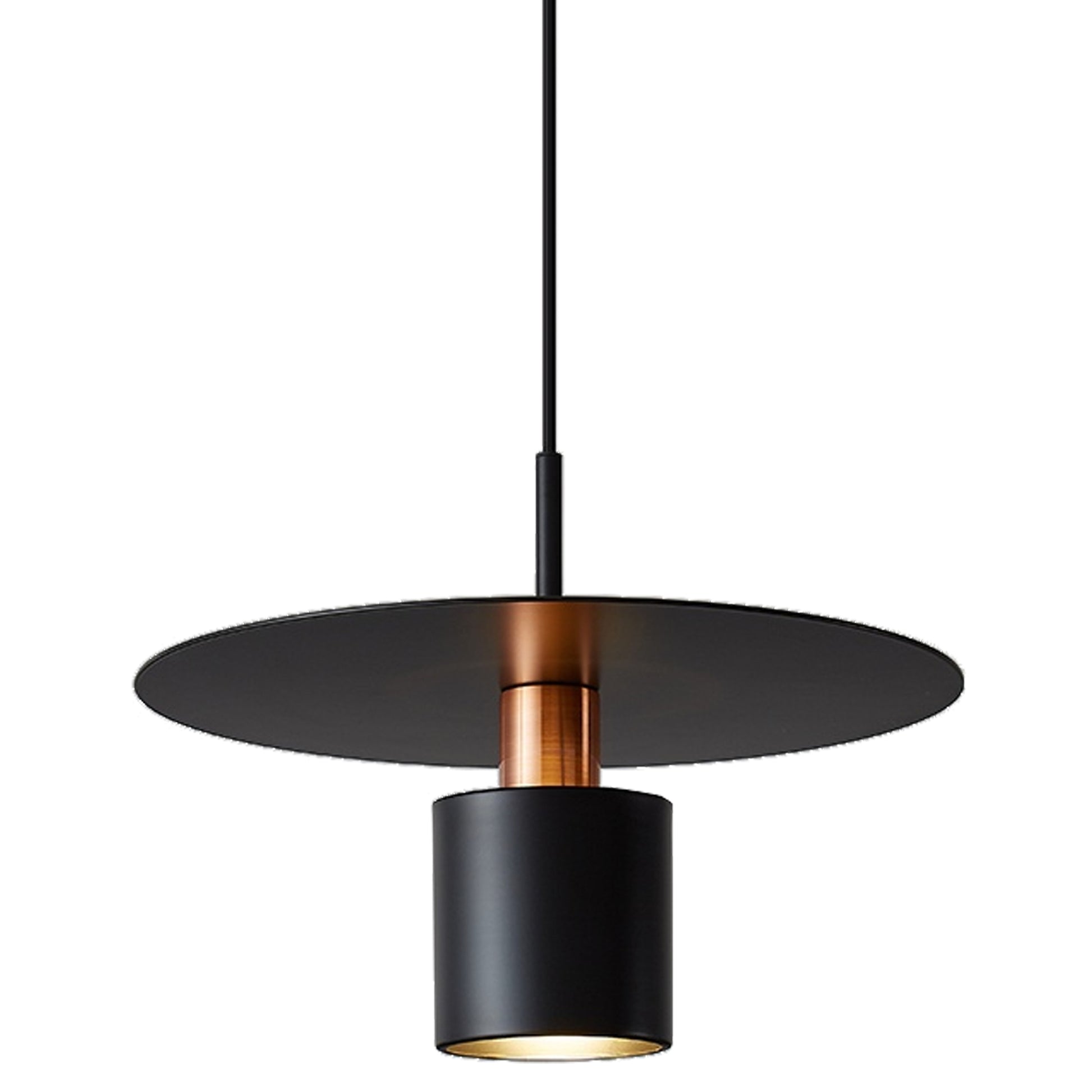 Lampă Suspendată APP1145-1CP Black Rose Gold  2