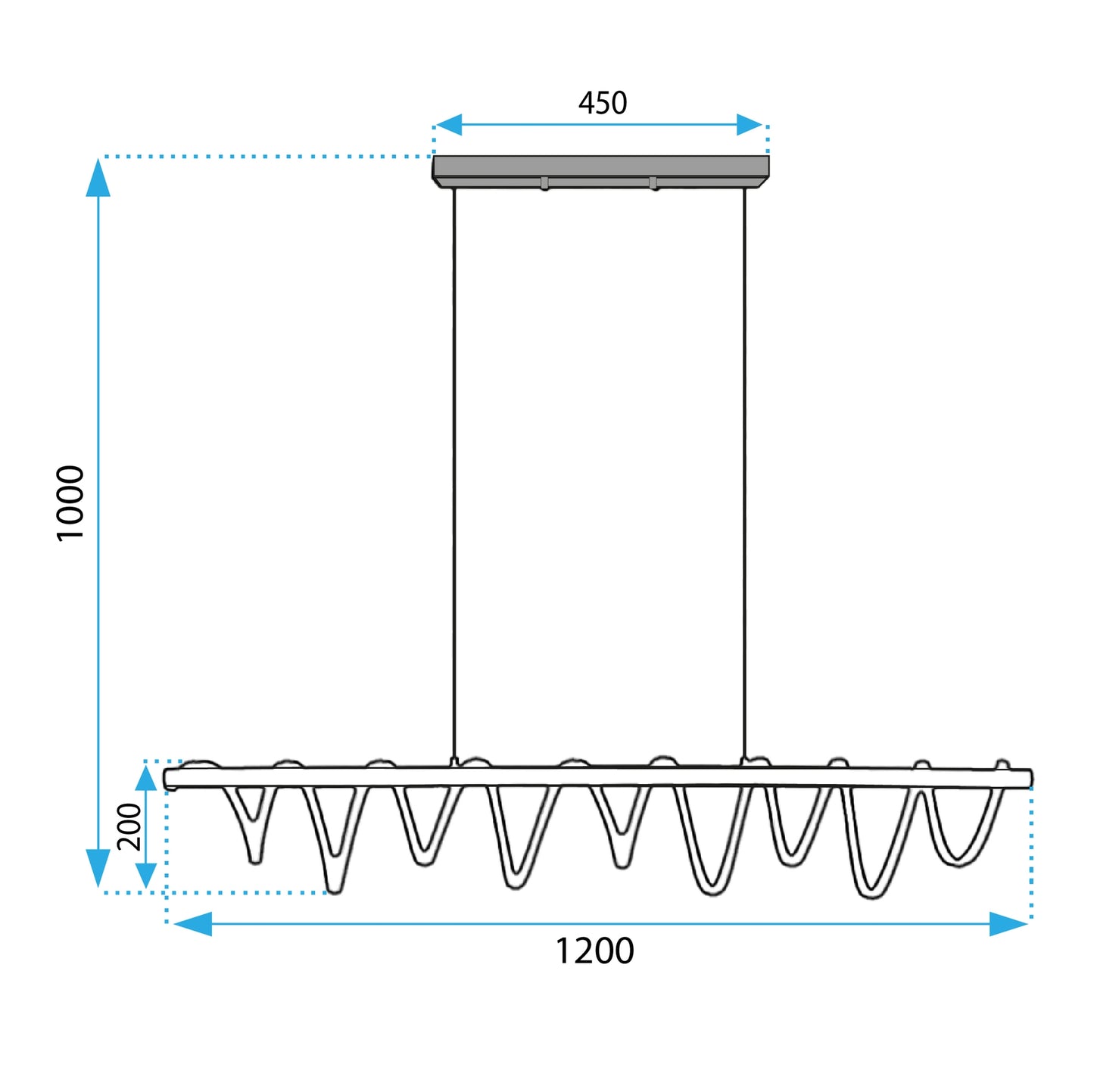 Lampă De Tavan Led App1288-cp  8