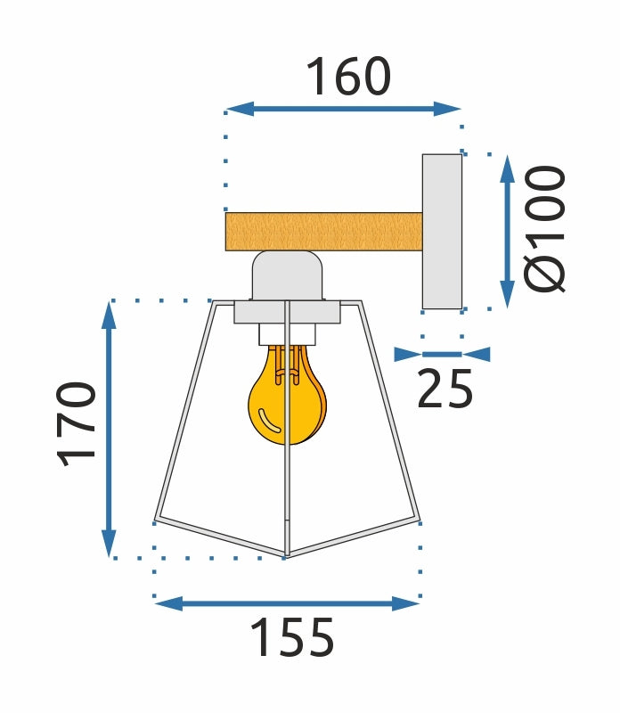 Lampă APP978-1W  6