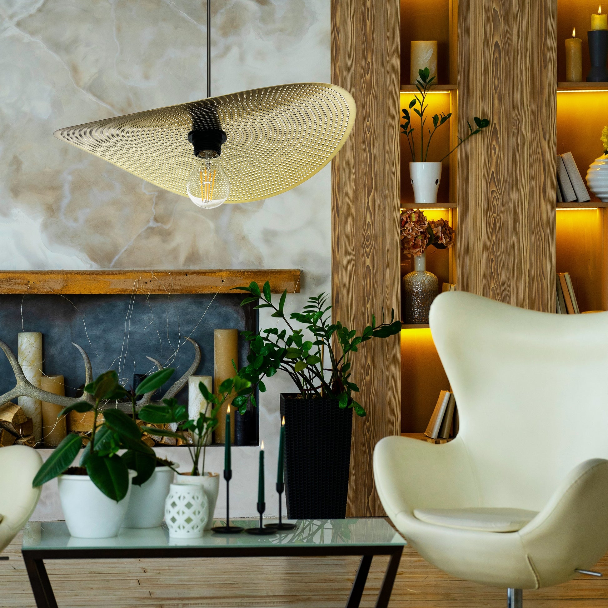 Lampă De Tavan APP1469-1CP Black/gold  5