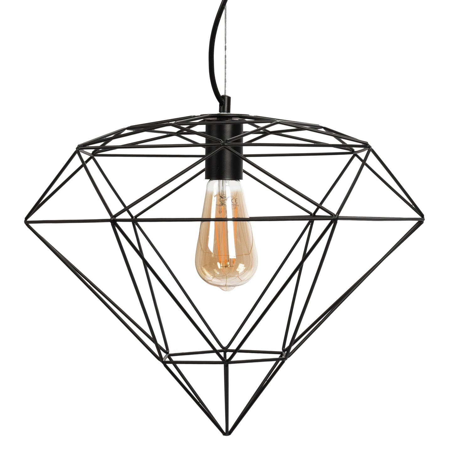 Lampă De Culoare Diamant Metal Loft Black APP563-1CP  8