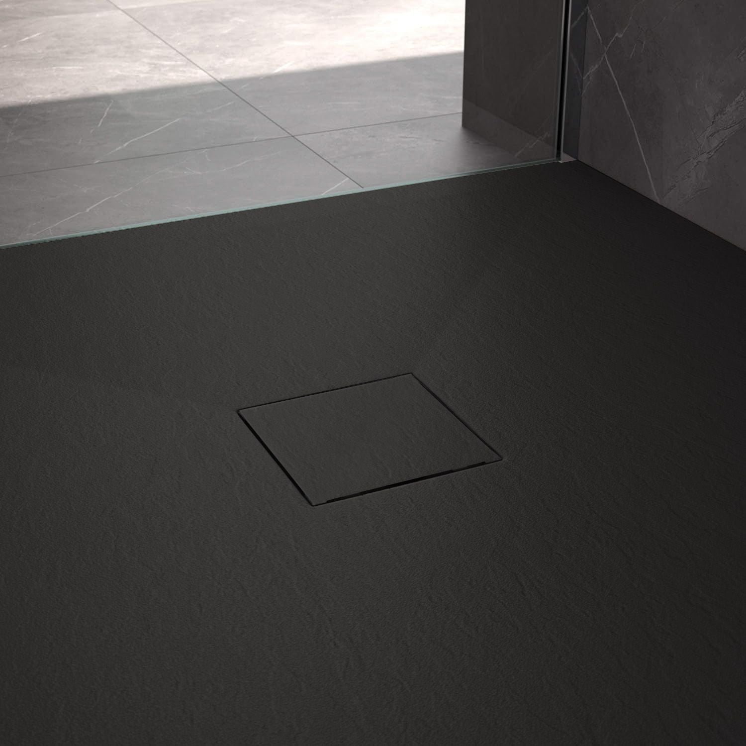Cada de duș Magnum Black 90x90  5