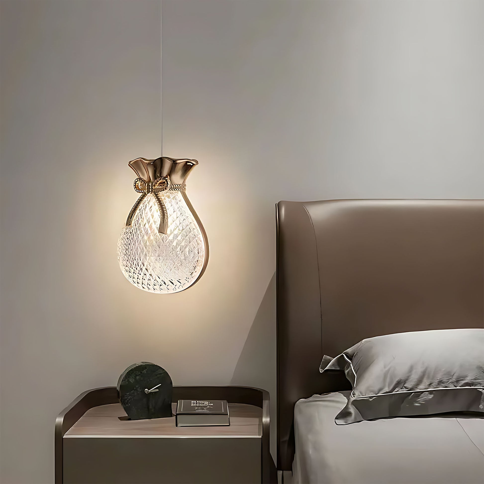Lampă Suspendată De Tavan Lhj107-1cp Light Rose Gold  9