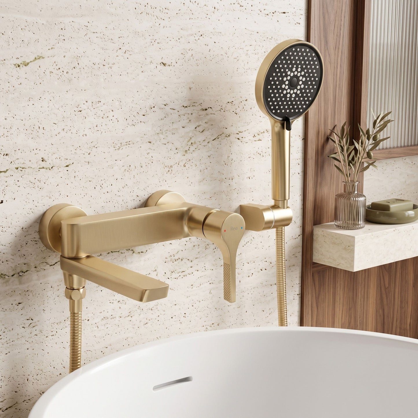 Baterie Pentru Cadă PREMIUM REA Maxim Brush Gold 7