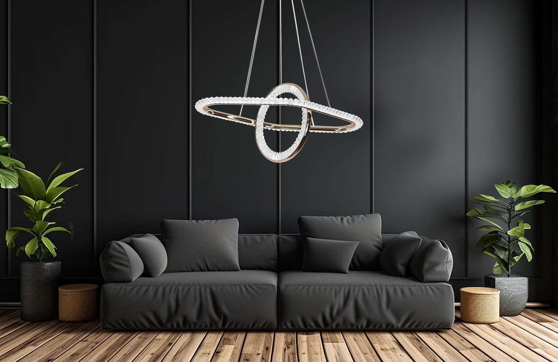 Lampa Led G034-cp Gold  4