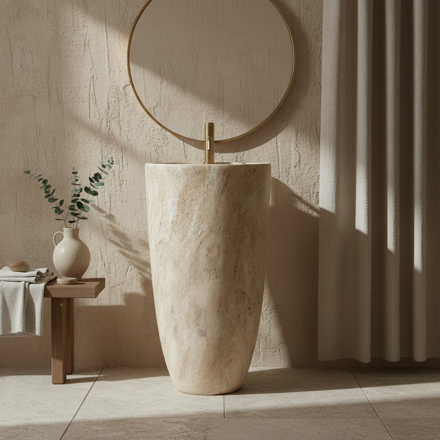 Lavoar freestanding de sine stătător Rea Anya Savana Matt  4