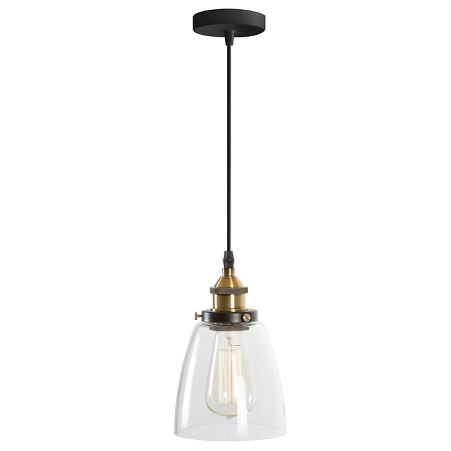 Lampa DE TAVAN SUSPENDABILA din sticla Verto D APP048-1CP  3