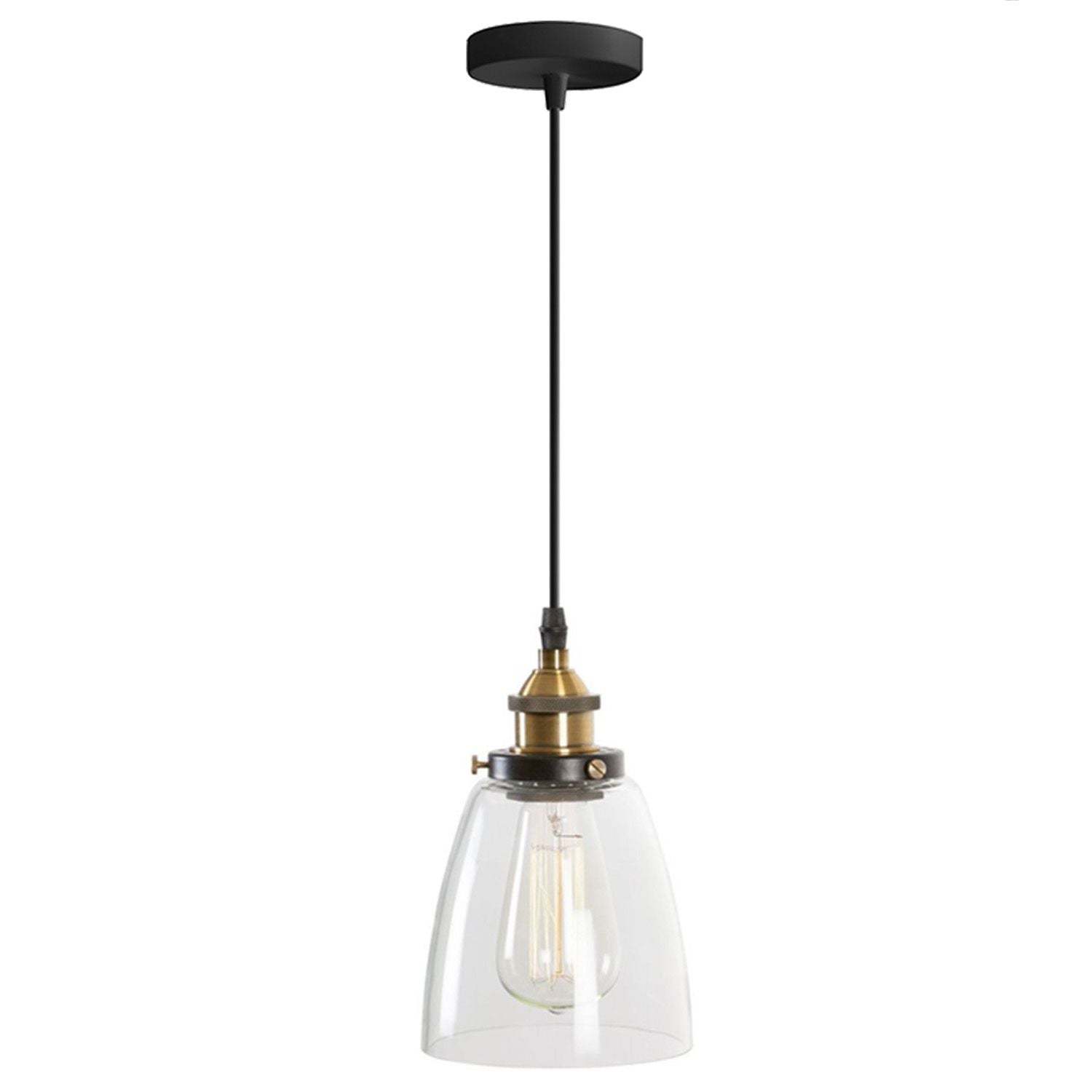 Lampa DE TAVAN SUSPENDABILA din sticla Verto D APP048-1CP  3