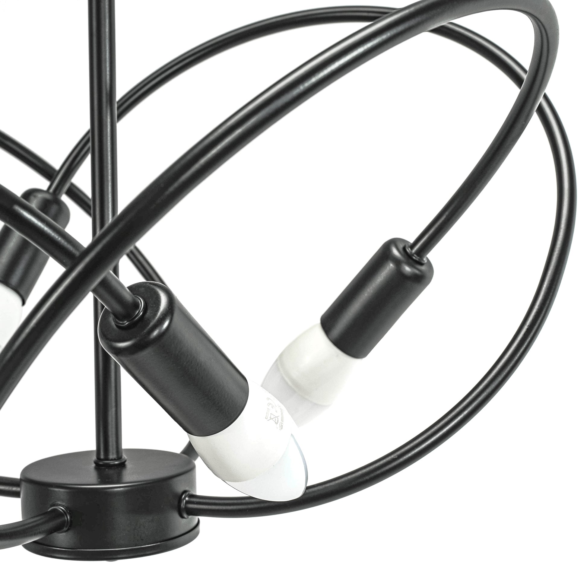 Lampa 4 Black APP1093-4C  3