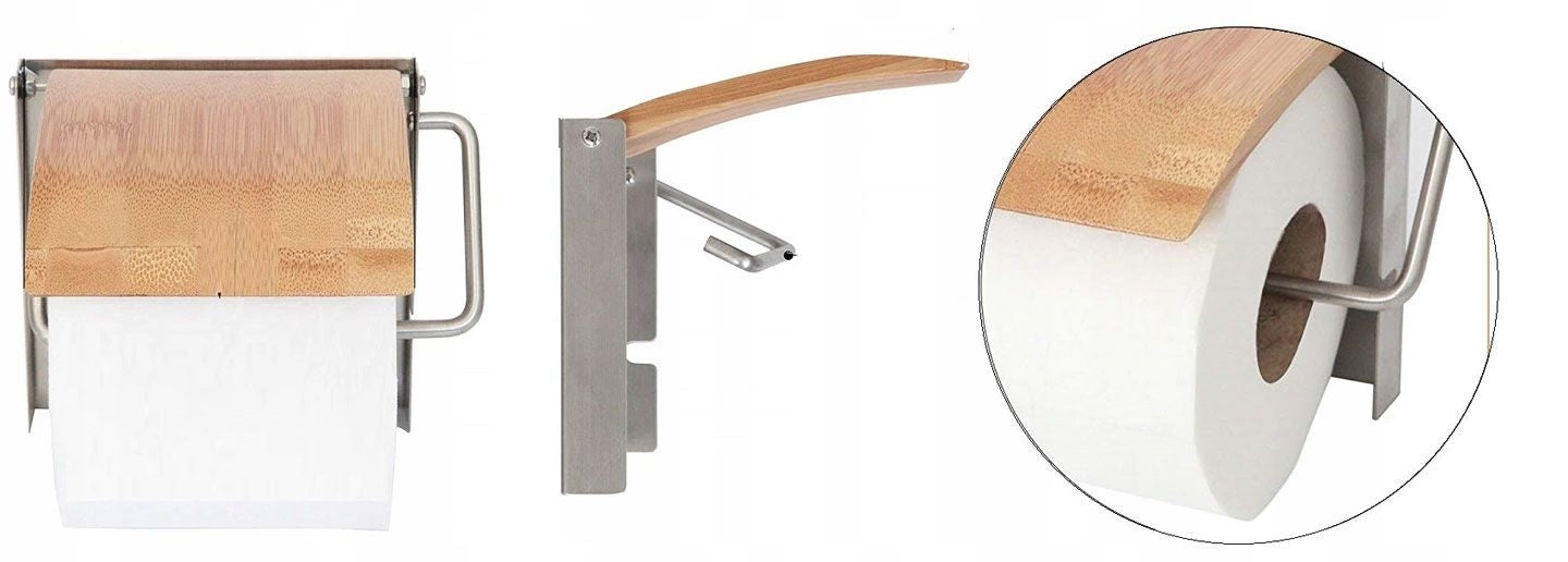 Suport Pentru Hartie Igenica Din Bambus 390227 Bamboo  6