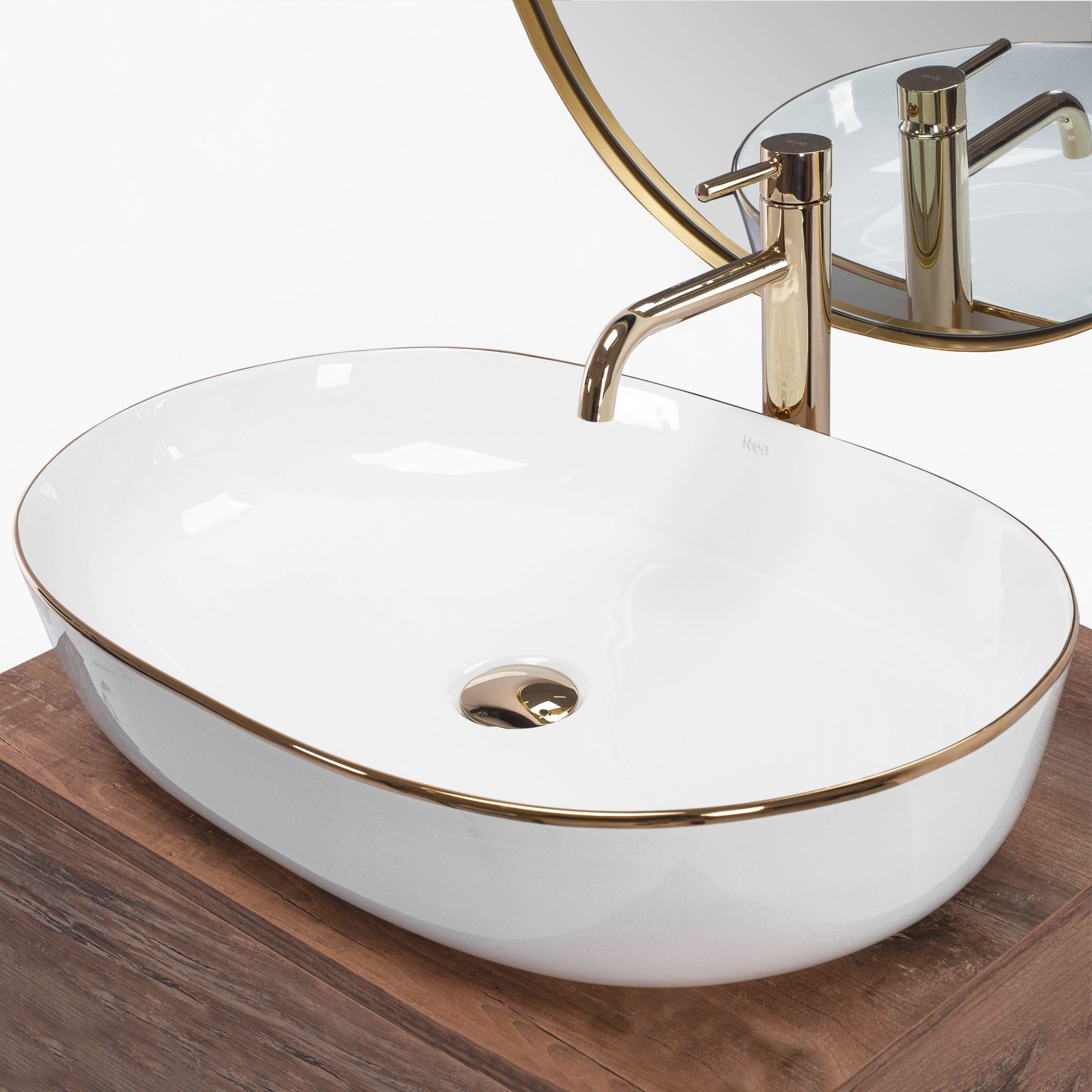 Lavoar de blat Rea CLEO White Gold Edge 4