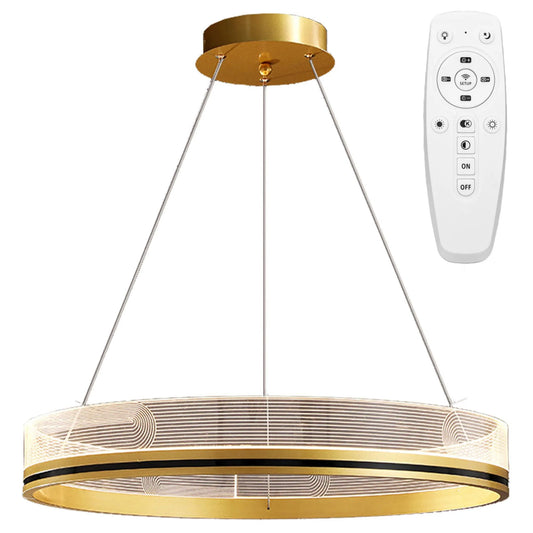 Lampă suspendată APP1190-CP Gold 60cm  1