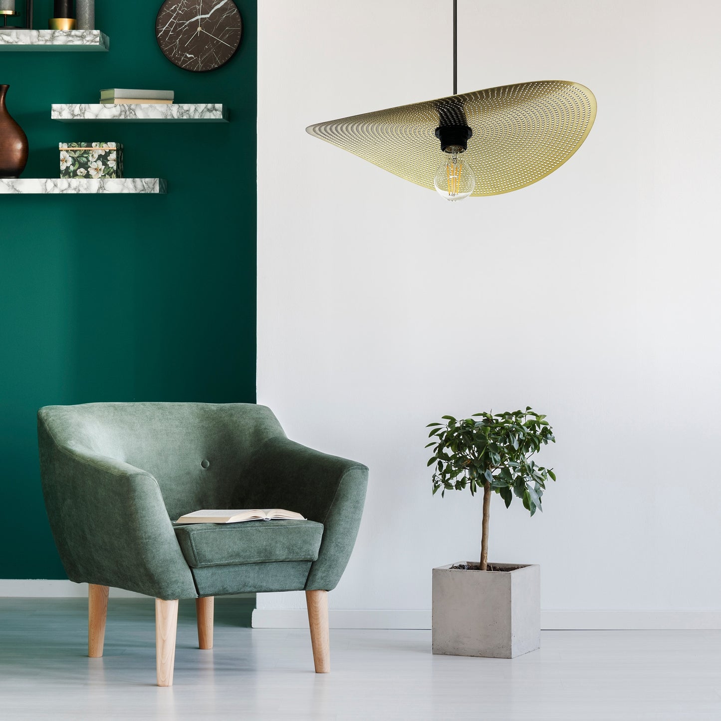 Lampă De Tavan APP1469-1CP Black/gold  6