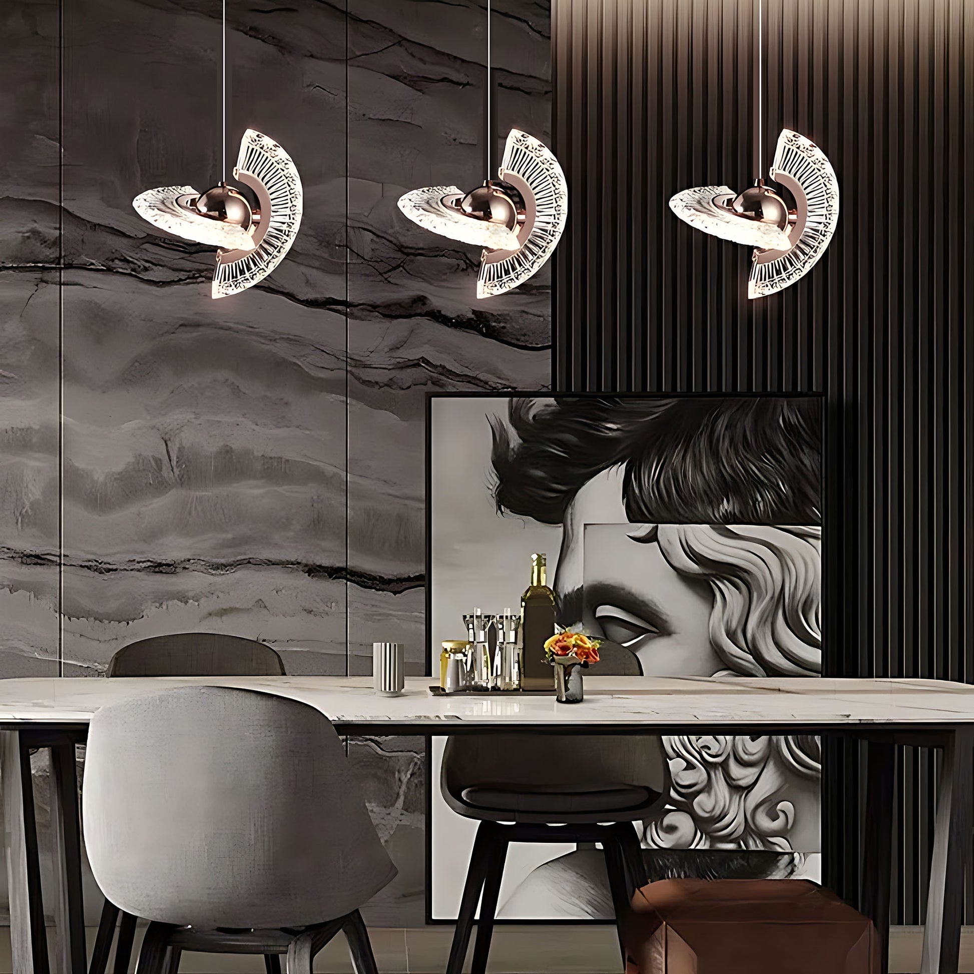 Lampa Led Lhj108-2cp Gold  4