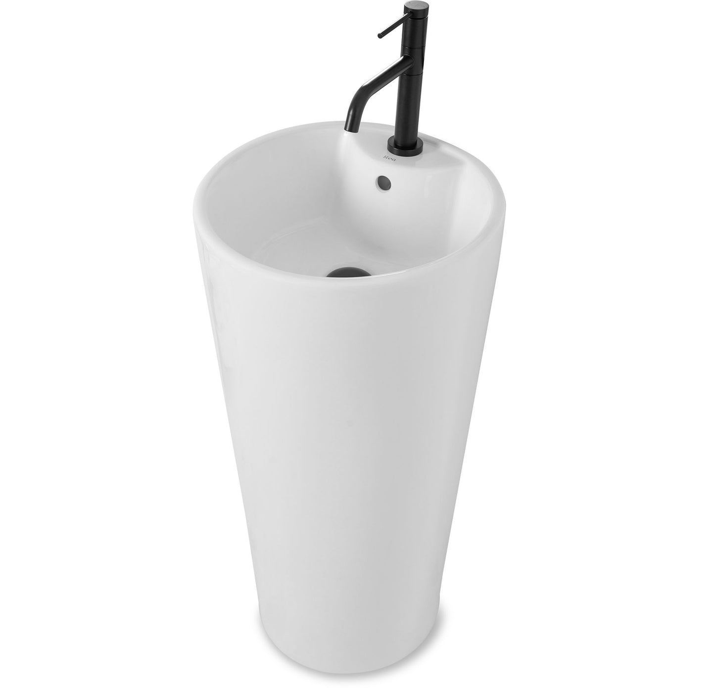 Lavoar freestanding de sine stătător Rea BLANKA Alb  4
