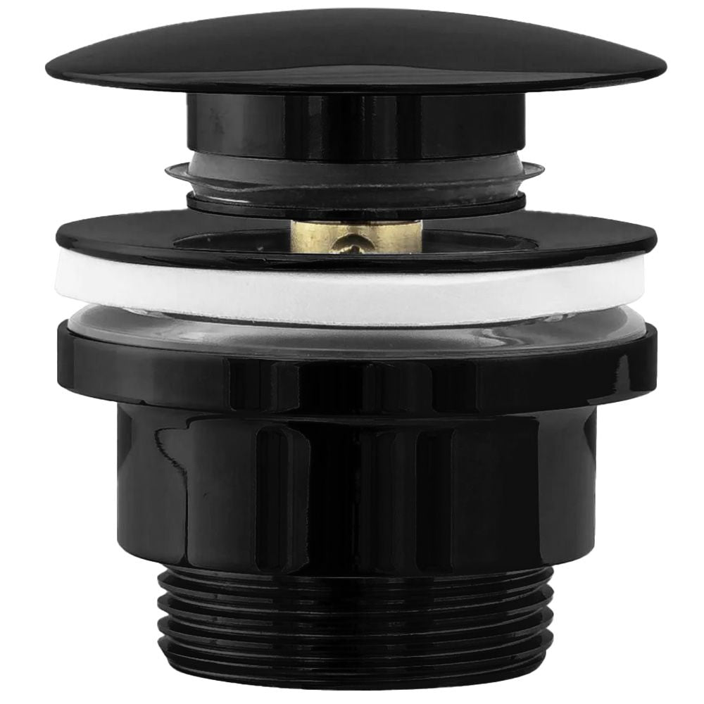 Dop universal pentru lavoar click-clack Rea BLACK METALIC  1
