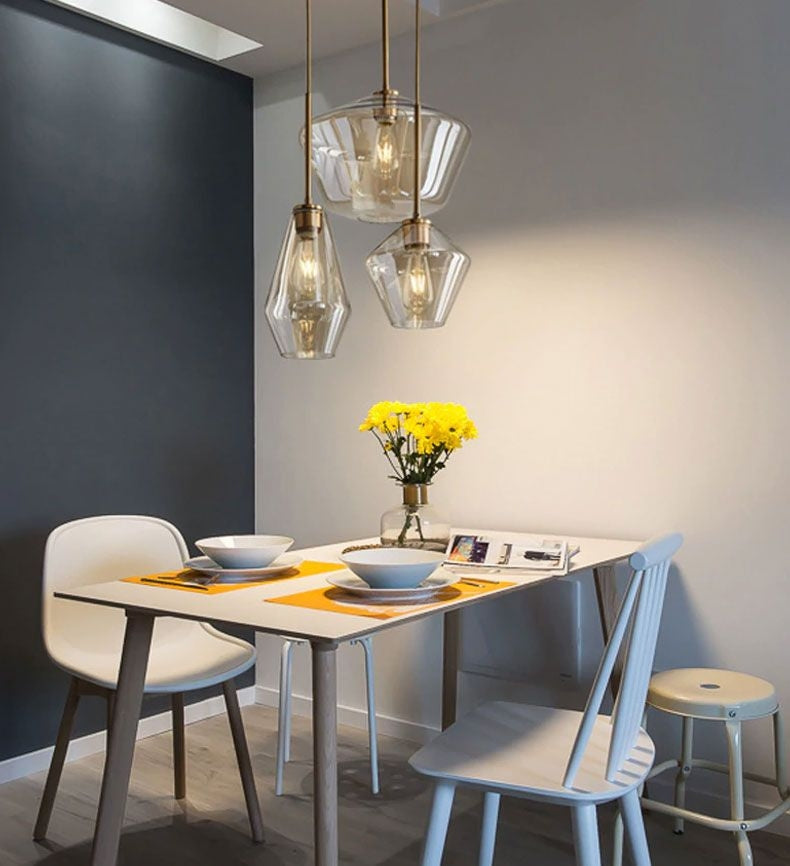 Plafoniera Din Sticlă APP439-1CP Amber  3