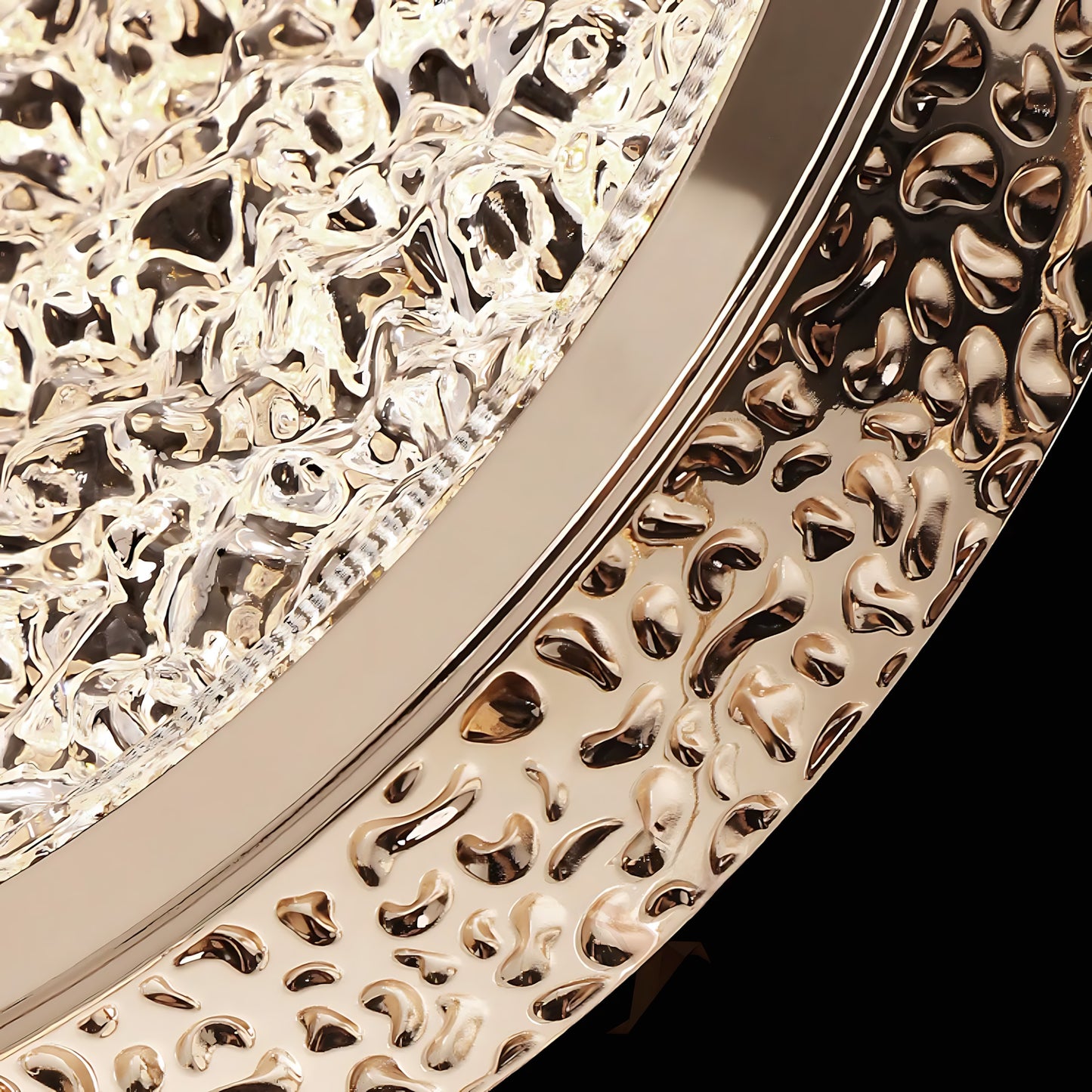 Lustră Cu Cristale Suspendată Lhj106-1cp Light Rose Gold  3