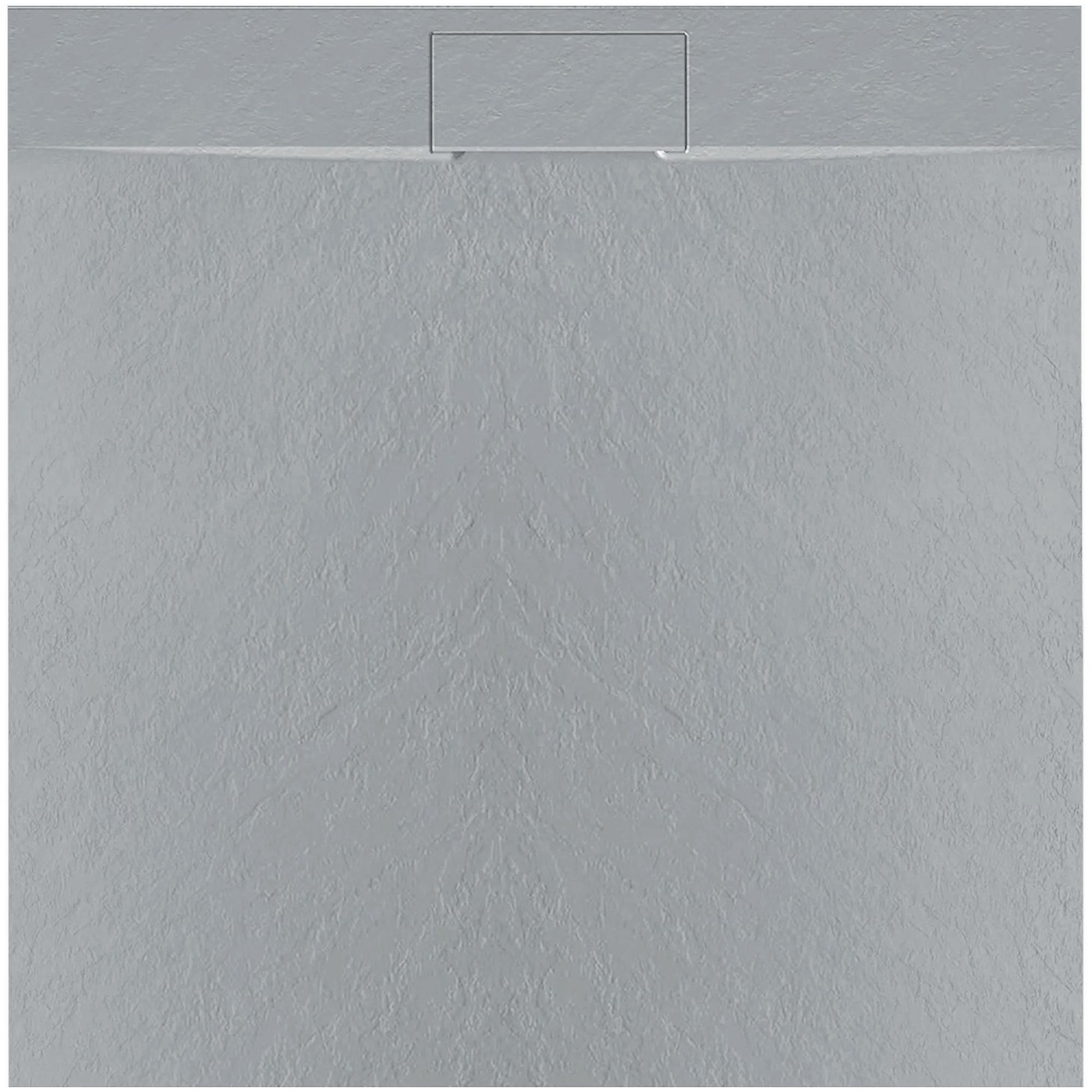 Cadita de dus Rea Bazalt Grey 90x90  1